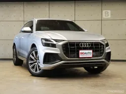 2019 Audi Q8 3.0 55 TFSI Quattro S line AWD SUV AT ไมล์แท้ 5 หมื่น รถมือแรกจากป้ายแดง B2180