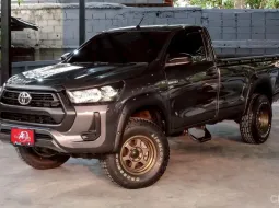 TOYOTA HILUX REVO 2.8 ตอนเดียว 4WD A/T ปี2022 จด ปี2023(mnc) โฟร์วิล สีเทา