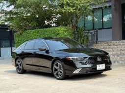 2024 HONDA ACCORD EHEV RS รถมือเดียวออกป้ายแดง รถวิ่งน้อย ประวัติศูนย์ครบ รถไม่เคยมีอุบัติเหตุครับ