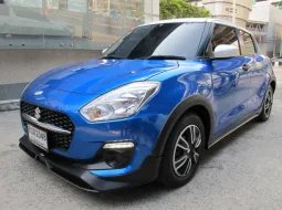 2025 SUZUKI SWIFT 1.2 GL AUTO สีน้ำเงิน-ขาว ปุ่มSTART วิ่งน้อย 10,793 กม. รถสวยสภาพใหม่
