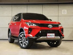 2021 Toyota FORTUNER 2.4 Legender (Black top) 4WD SUV AT ไมล์แท้ 8 หมื่น มือแรกจากป้ายแดง B1841