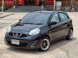 Nissan MARCH 1.2 2018 รถบ้านมือเดียว ไมล์น้อย 