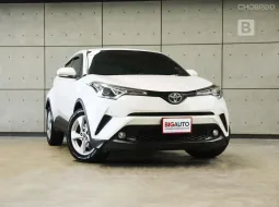 2018 Toyota C-HR 1.8 Mid SUV AT ไมล์แท้ 5 หมื่น (Full Option) สีขาวมุก White Pearl Crystal B1251