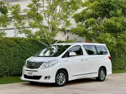 2013 Toyota ALPHARD 2.4 HYBRID รถตู้/MPV รถบ้านมือเดียว ไมล์น้อย  