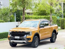 Ford Ranger Wildtrak 2.0 Bi-Turbo 2022 สีสวย  มือเดียวป้ายแดง  ไมล์น้อย  