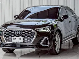 AUDI Q3 1.4 35 TFSI SPORTBACK S LINE ปี 2022 สีดำ โฉม ปี12-ปัจจุบัน
