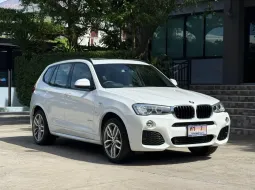 2017 BMW X3 20D MSPORT LCI รถออกศูนย์ BMW THAILAND รถวิ่งน้อย เข้าศูนย์ตามระยะ รถไม่มีอุบัติเหตุครับ