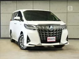 2022 Toyota ALPHARD 2.5 HV 4WD Van AT ไมล์แท้ มือแรกป้ายแดง Full Option/ชุดแต่งรอบคัน B8141