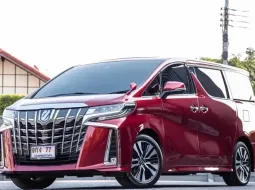 Toyota Alphard 2.5 2021 เบนซินล้วน Top Option ราคาดี 