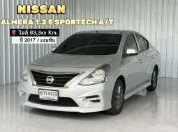รถมือเดียว Nissan Almera 1.2 E SPORTECH รถเก๋ง 4 ประตู 