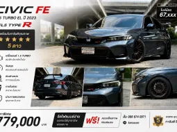 Honda Civic 1.5 Turbo EL 2023 ไมล์น้อยเพียง 67,000 กม.