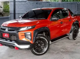 MITSUBISHI TRITON 2.4 MIVEC GLS PLUS สี่ประตู ปี2019 จด ปี2020(mnc) เกียร์ AUTO สีส้ม