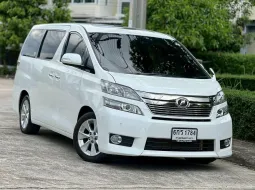 Toyota Vellfire 2.4V  ปี:2012 สี:ขาว เกียร์:ออโต้ เครื่องยนต์:เบนซิน