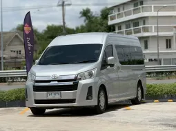 2019 TOYOTA COMMUTER, 2.8 โฉม ปี19-ปัจจุบัน สีเทา เครื่องยนต์ 2.8 ดีเซล เกียร์ออโต้ ป้ายฟ้าแท้
