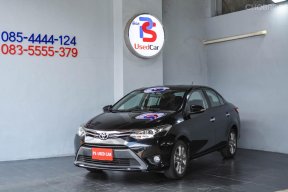 ขายรถ Toyota Vios 1.5 S ปี 2016 ฟรีเงินดาวน์ ออกรถไม่ต้องใช้เงินสักบาท รถสภาพสวยพร้อมใช้ เลขไมล์น้อย