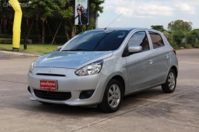 2015 Mitsubishi Mirage 1.2 GLX ผ่อนเดือนละ 4,000.- รถเก๋ง 5 ประตู  มือสอง คุณภาพดี ราคาถูก