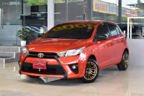 Toyota YARIS 1.2 J ปี 2014 ไม่เคยติดแก๊สแน่นอน รถบ้านแท้ๆ สวยเดิมทั้งคันรับประกัน ยางสวย ฟรีดาวน์