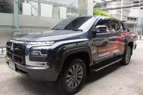 2023 MITSUBISHI TRITON DOUBLE CAB 2.4 PLUS ULTRA (รุ่นTOP) เกียร์AUTO สีเทา วิ่งน้อย 9,246 กม 