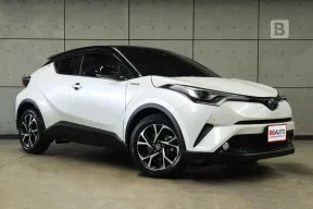 2022 Toyota C-HR 1.8 HEV Premium Safety AT ไมล์แท้ TOP FULL OPTION ยังมีรับประกันจากTOYOTAครับ B7193