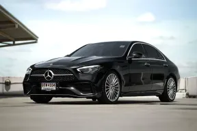 New !! Benz C220d AMG W206 ปี 2022 มือเดียวป้ายแดง ไมล์น้อย 41,000 เท่านั้น