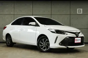 2019 Toyota Vios 1.5 Mid Sedan AT ไมล์แท้ 7 หมื่น รถมือเเรกจากป้ายเเดง P4533