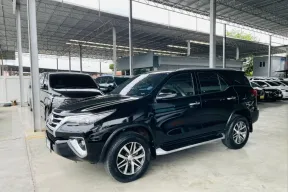 TOYOTA FORTUNER 2.8 V ปี 2018 รถสวย สภาพพร้อมใช้ ไมล์น้อย 7 หมื่นโล TOP สุด รับประกันตัวถังสวย