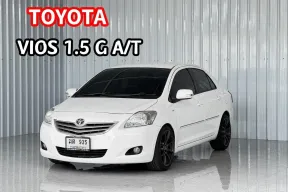  Toyota VIOS 1.5 G รถเก๋ง 4 ประตู ไม่เคยติดแก๊ส