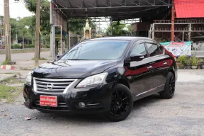 2013 Nissan Sylphy 1.6 V รถเก๋ง 4 ประตู ผ่อนเดือนละ 4,000/72 ง.