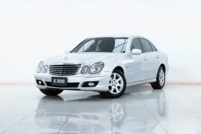 2A632 Mercedes-Benz E200 1.8 NGT รถเก๋ง 4 ประตู 2009 