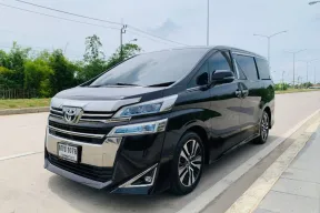  TOYOTA VELLFIRE 2.5L ZG EDITION MNC 2018 จด 2019 ( ออกศูนย์โตโยต้า 2019 )