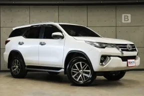 2019 Toyota Fortuner 2.4 V SUV AT ไมล์แท้ 6 หมื่น MODEL MINORCHANGE (ดิสเบรคหลัง) B272