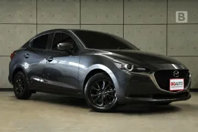 2021 Mazda 2 1.3 S Leather Sedan AT Model Minorchange ไมล์เเท้ 6หมื่น รถมือแรกจากป้ายเเดง B4080