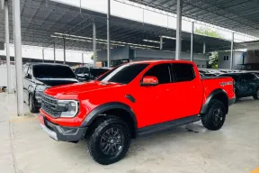 FORD RAPTOR 3.0 V6 4WD ปี 2024 รถสวย มือแรกออกห้าง ไมล์น้อย สภาพป้ายแดง TOP รับประกันตัวถังสวย