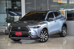 Toyota Corolla Cross 1.8 Hybrid Premium Safety ปี 2021 สวยสภาพป้ายแดง ใช้น้อยเข้าศูนย์ตลอด ออกรถ0บาท