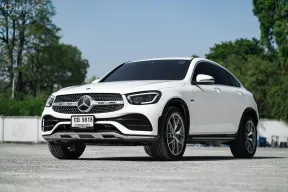 Benz GLC300e Coupe AMG Facelift ปี 2020 รถมือเดียวป้ายแดง เลขไมล์นางฟ้า 45,000 กม