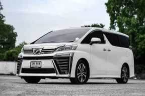 Toyota Vellfire 2.5 Z G Edition Facelift ปี 2018 เบาะมิ๊กกี้เม้าส์ สภาพสวยมาก ออฟชั่นครบ ๆ