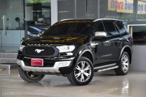 Ford Everest 2.2 Titanium+ ปี 2018 รถบ้านมือเดียว เข้าศูนย์ตลอด สวยเดิมทั้งคัน ยางสวย ออกรถ0บาท