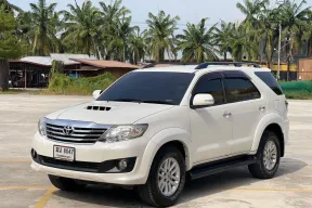 ขาย รถมือสอง 2012 Toyota Fortuner 3.0 V SUV รถบ้านมือเดียว