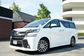 2015 TOYOTA VELLFIRE 2.5 ZG Edition