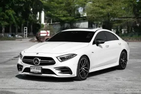 Benz CLS53 3.0 AMG 4Matic Bi-turbo ปี 2019 มือเดียวป้ายแดง สีขาว ออฟชั่นล้น ๆ