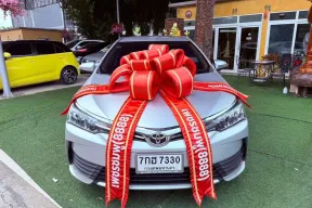 2018 Toyota COROLLA 1.6  ติดแก็สCNG  สามารถใช้ได้ 2 ระบบ น้ำมัน+แก็ส ออกรถฟรีดาวน์