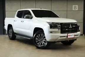 2024 Mitsubishi Triton 2.4 DOUBLE CAB Plus Ultra AT ไมล์เเท้ 948 KM MODEL ปัจจุบัน B4718