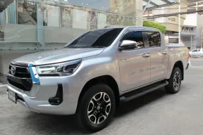 2022 TOYOTA REVO DOUBBLECAB 2.4 MID PRE RUNNER เกียร์AUTO สีบรอนเทา มือเดียว รถสวยสภาพใหม่ ฟรีดาวน์