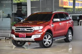 Ford Everest 3.2 Titanium+ 4WD ปี16 ไมล์แท้8*,***โล รถบ้านมือเดียว สวยเดิมทั้งคันรับประกัน ออกรถ0บาท