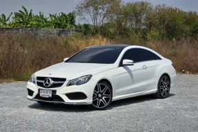 MERCEDES-BENZ E200 Coupe AMG Sport Plus (W207) Facelift ปี 2014 ตัวพิเศษเบาะดำเบลท์แดงมีน้อยมากในไทย