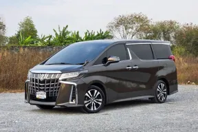 TOYOTA ALPHARD 2.5 S"C Package" (ตัวท็อปสุด) Minor Change ปี 2021 มือแรก ประวัติครบ ออฟชั่นจัดเต็ม