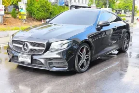 ขาย รถมือสอง 2019 Mercedes-Benz E-Class 2.0 E200 Coupe รถเก๋ง 2 ประตู 