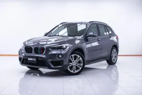 1D096 BMW X1 sDrive18i 1.5 ICONIC AT 2019