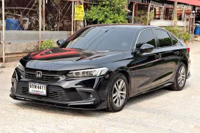 2021 Honda CIVIC 1.5 TURBO EL+ รถเก๋ง 4 ประตู รถบ้านแท้ ผ่อน14,000.-