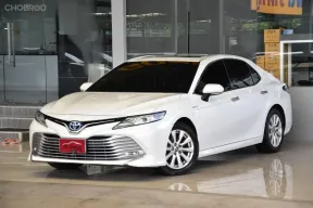 Toyota CAMRY 2.5 Hybrid ปี 2021 Warranty2026 รถบ้านมือเดียว ใช้น้อยเข้าศูนย์ตลอด สวยเดิม ออกรถ0บาท